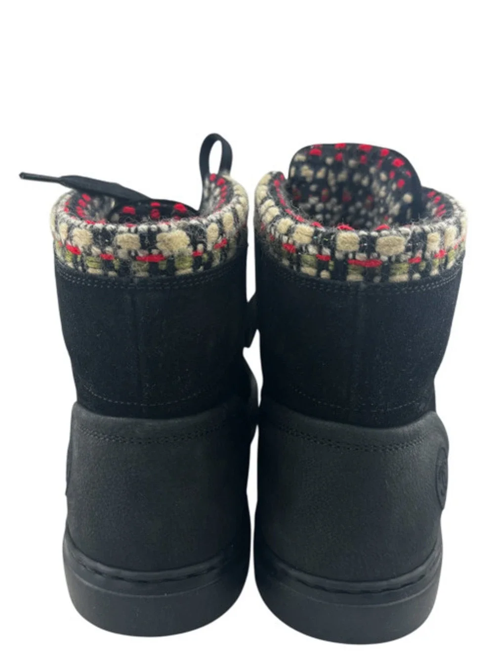 Chanel 2015 Suede High-Top Sneakers